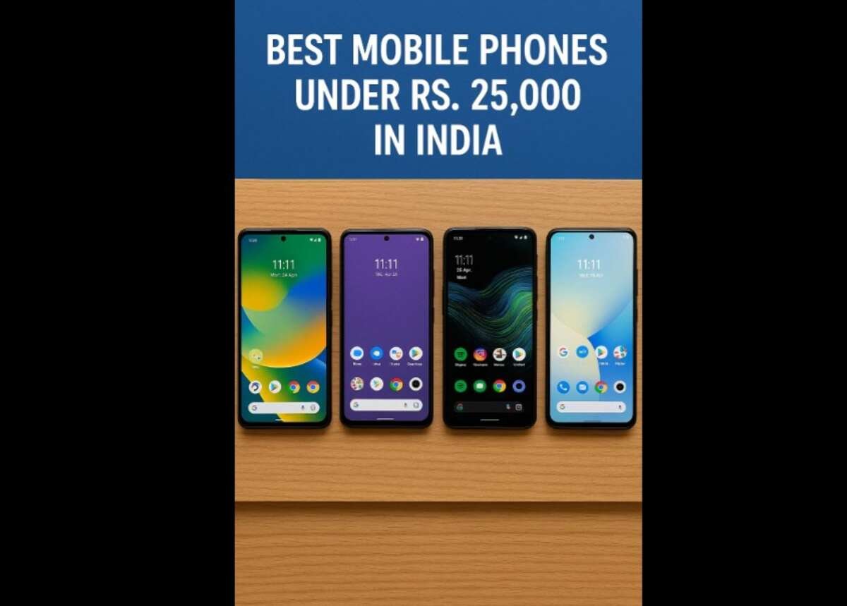 best phones under 25000, mobile phones India, Motorola Edge 60 Fusion, Nothing Phone 3a, Vivo T4 5G, iQOO Neo 10R, Honor 200, OnePlus Nord 4, smartphone buying guide, top mobile phones