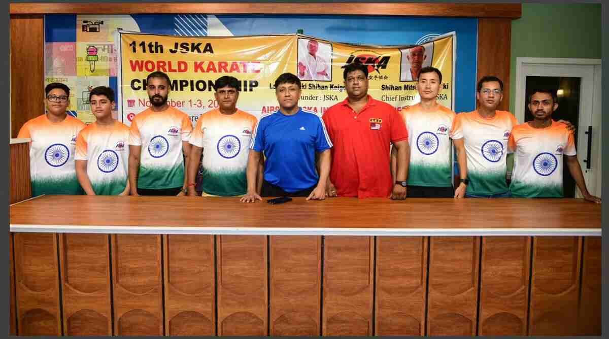JSKA World Championship 2025, India Karate Team, AIBSKA, Matsuyama Japan, Tirthankar Nandy, Karate-do